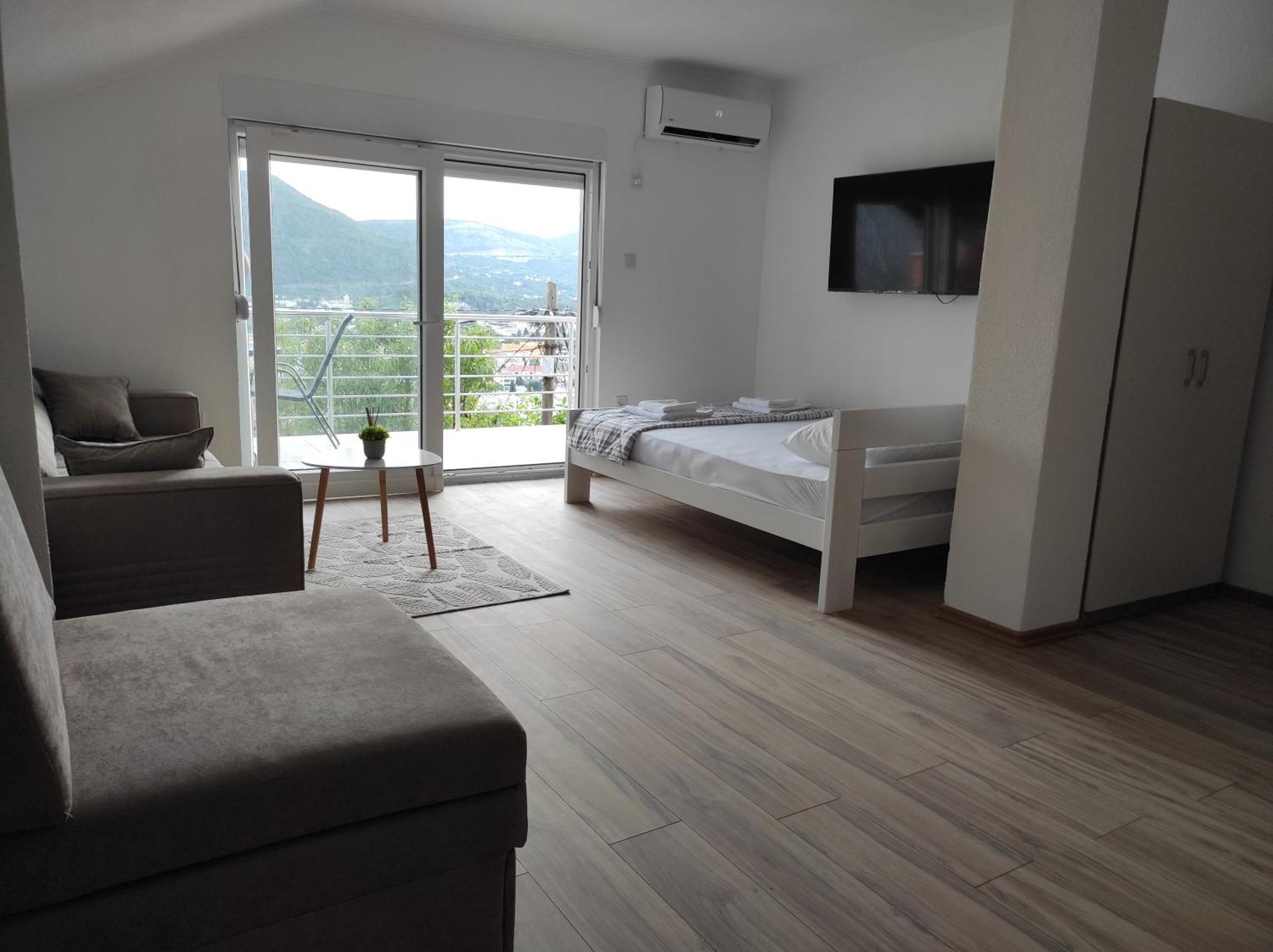 View Of The City - Studio Apartment Mostar Ngoại thất bức ảnh