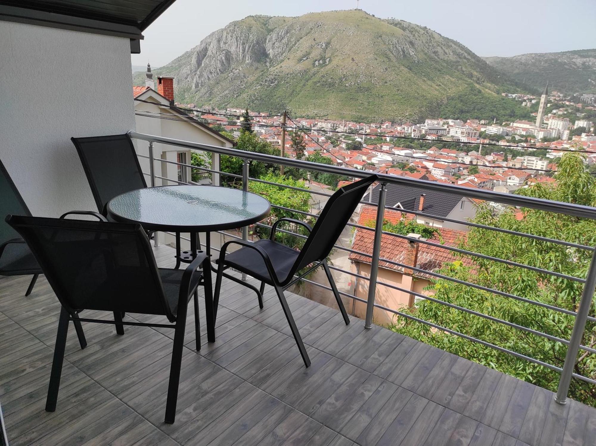 View Of The City - Studio Apartment Mostar Ngoại thất bức ảnh